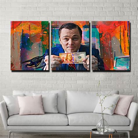 wolf of wall street canvas|More.